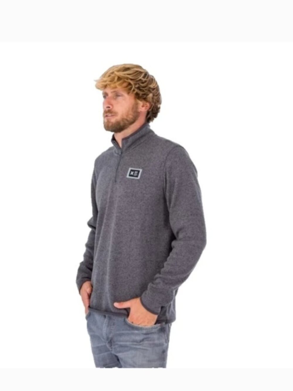 NWT Hurley Men's Mesa Ridgeline 1/4 Zip Sweater Size M